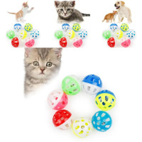 Пластикові кульки-брязкальця для кішок pet toy AND 5646
