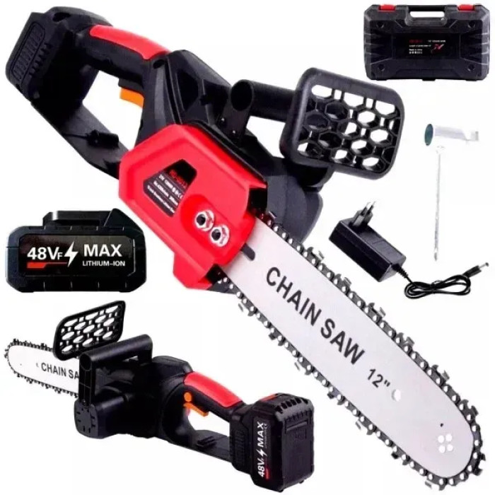 Акумуляторна пила 12 дюймів червона Electric saw AND 1155 AND0312