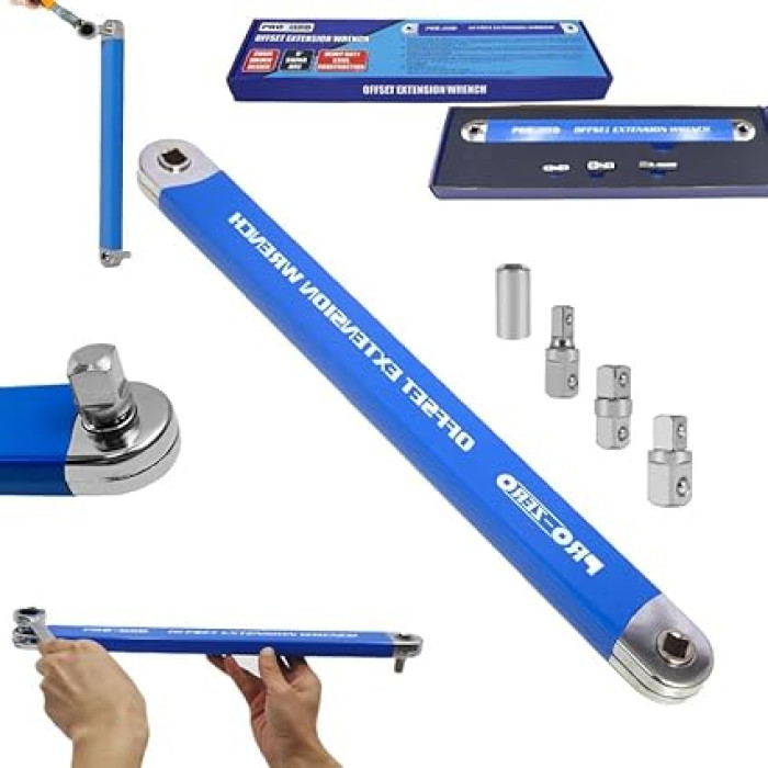 Подовжувальний ключ із храповим механізмом 1/2 дюйма 1/4 дюйма 3/8 дюйма wrench set AND tool