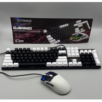 Комплект XSTRIKE X-1011 Клавиатура + Мышь RGB USB