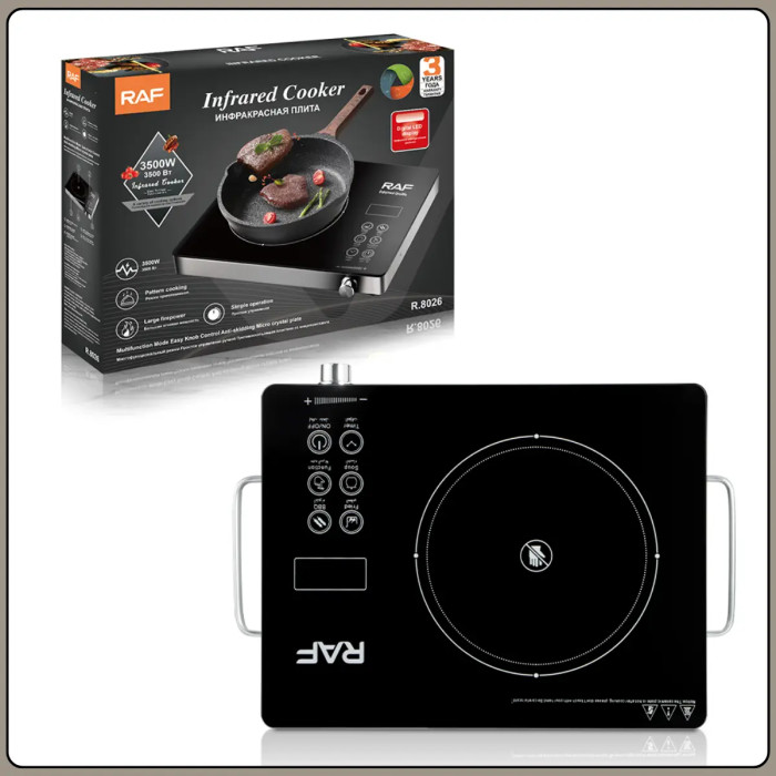 Настільна плита із сенсорним керуванням R.8026 3500W