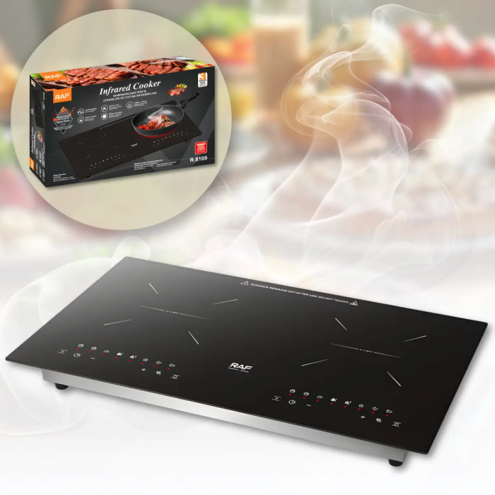Інфрачервона плита із сенсорним керуванням RAF R.8109 4400W