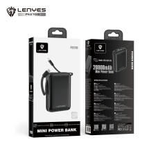 Зовнішній акумулятор Power bank LENYES PX270D 20000 mAh (реальна ємність)