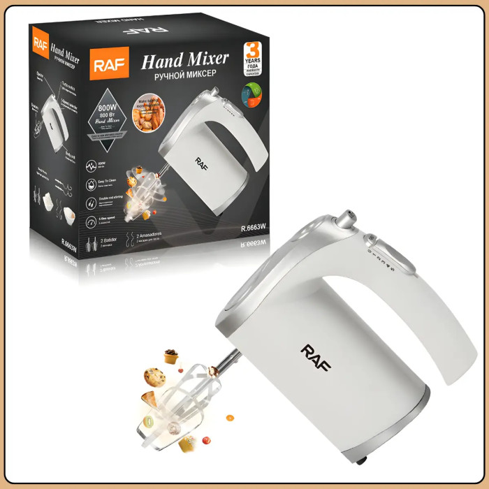Ручний міксер RAF R.6663 800W