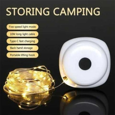 Кемпінговий ліхтар-гірлянда 2 в 1 USB STORAGE CAMPING LIGHT 10 м CH-515