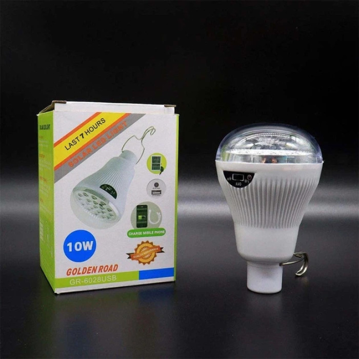 Кемпинговый фонарь аккумуляторный GR-6028+SOLAR