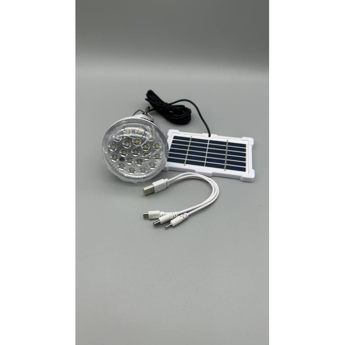 Кемпинговый фонарь аккумуляторный GR-6028+SOLAR