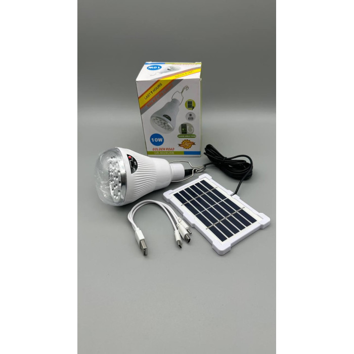 Кемпинговый фонарь аккумуляторный GR-6028+SOLAR