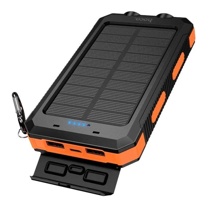 Зовнішній акумулятор Power Bank HOCO J164 Platinum Solar Dual Lighting Power Bank (8000mAh)