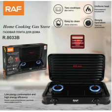 Настільна газова плита на 2 конфорки RAF R.8033B
