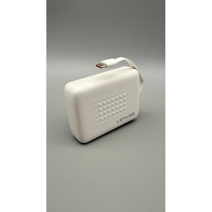 Зовнішній акумулятор Power bank LENYES PX269D 20000 mAh (реальна ємність)