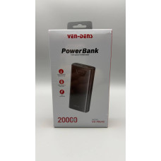 Зовнішній акумулятор Power Bank Ven-Dens VD-PB042 5V/2A (20000 mAh)