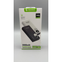 Внешний аккумулятор Power Bank Maxmate MMP20RE fast charhing 22.5W (20000 mAh)