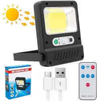 Ліхтар акумуляторний LED 607 + SOLAR
