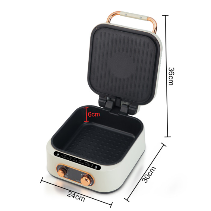 Електрична сковорода-гриль 3 в 1 RAF R.5409 1800 W 2.5L