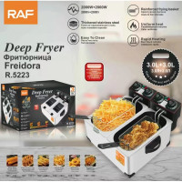 Фритюрниця RAF R.5223 2000W 3L+3L