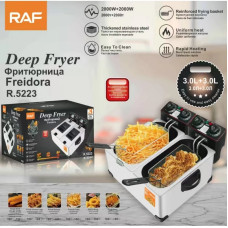 Фритюрниця RAF R.5223 2000W 3L+3L