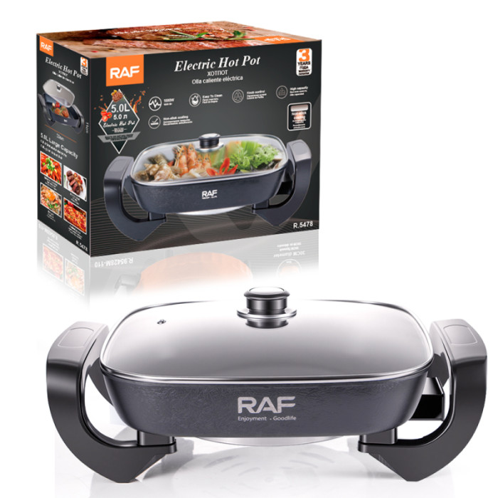 Электрическая сковорода RAF R.5478 1000W 5L