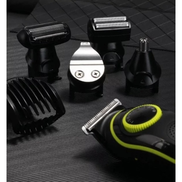 Машинка для стриження волосся KEMEI KM-696 5 в1