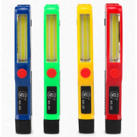 Фонарь ручной LED Q-3 на батарейках + магнит