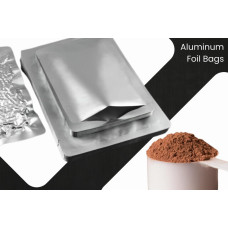 Пакеты для хранения продуктов из алюминиевой фольги большого размера