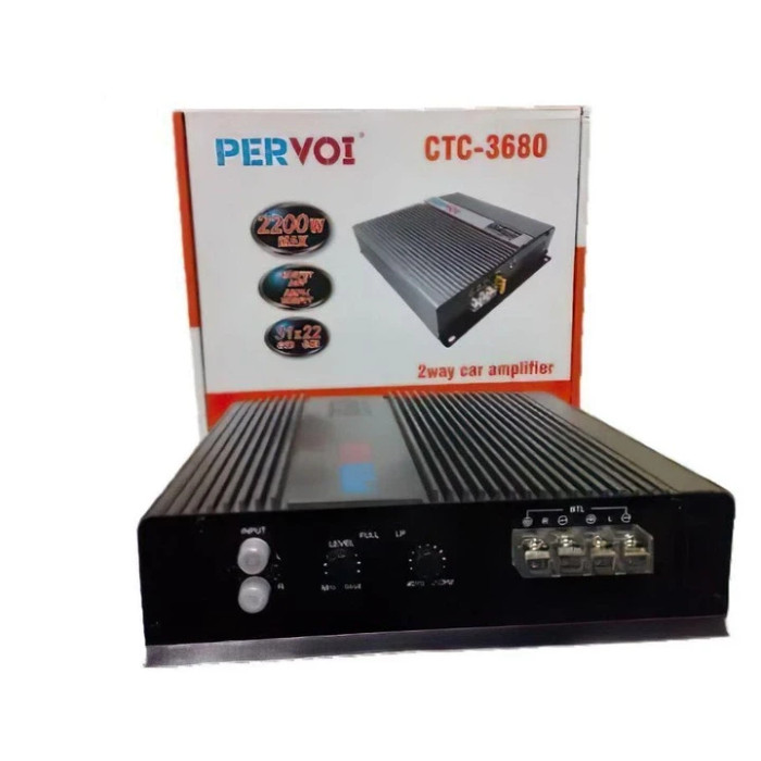 Підсилювач потужності двоканальний 2*60 Вт 3680