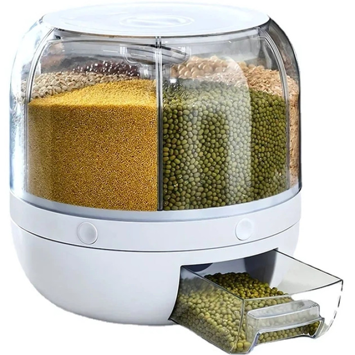 Органайзер для круп круглий 5 л MAK-54