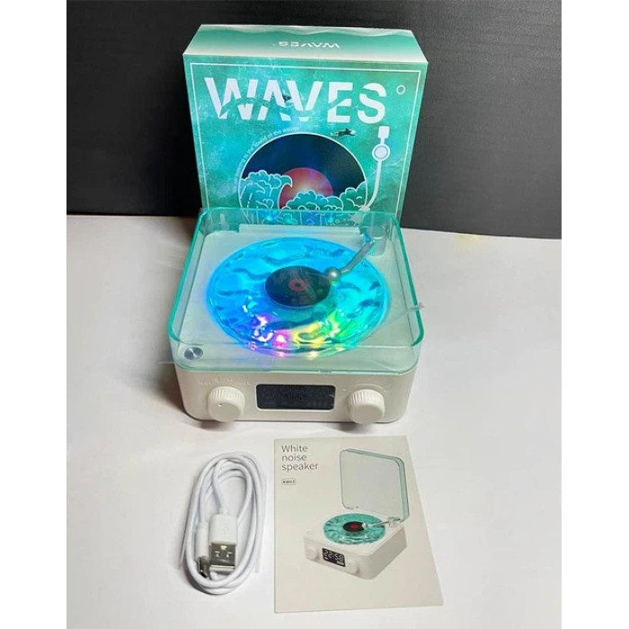 Колонка-нічник Bluetooth Vinil Waves DL-465