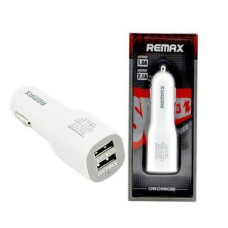 АЗУ авто зарядка REMAX 2USB CC201