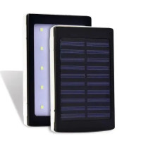 Портативное зарядное устройство с фонариком Solar Power Bank 50000 mAh