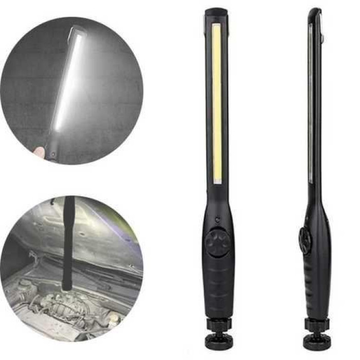 Фонарик ручной с магнитом BL 821 COB 18650 battery usb charge