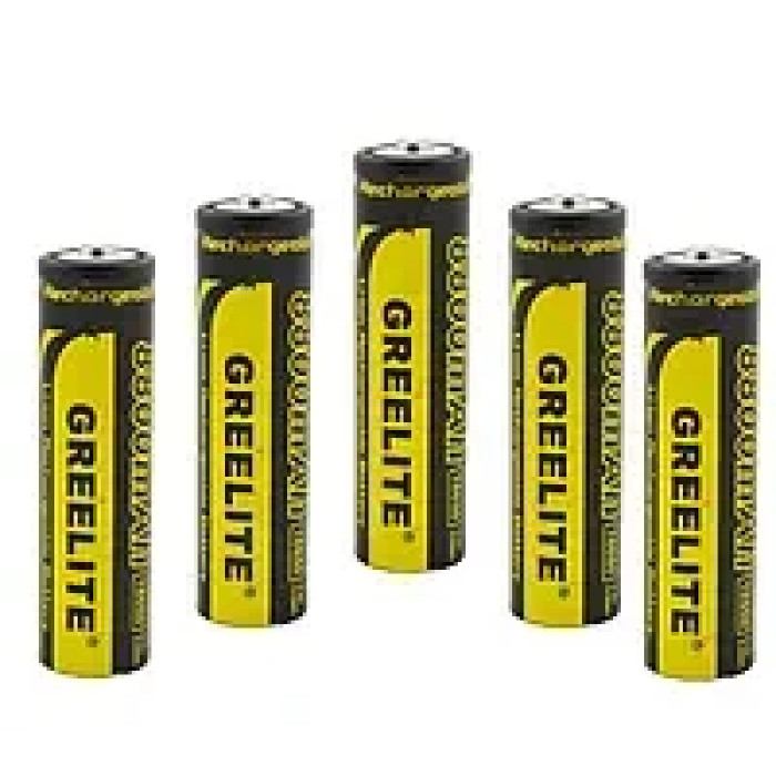 Батарейка BATTERY 18650 Black Greelite жёлтые с черным
