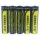 Батарейка BATTERY 18650 Black Greelite жёлтые с черным