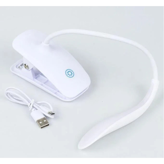 Настольная сенсорная LED лампа SST-812 с прищепкой и аккумулятором