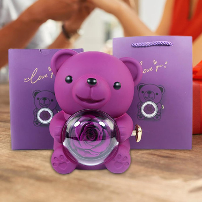 Подарочная шкатулка мишка