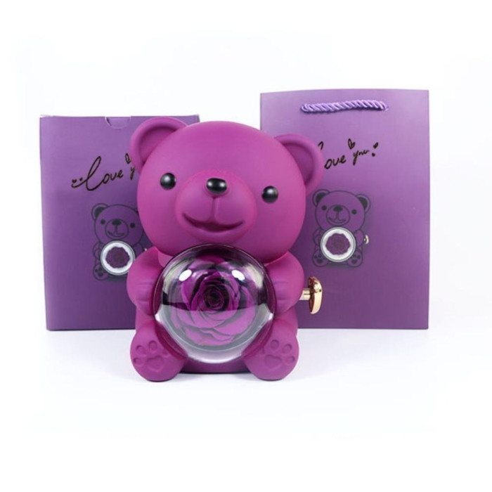 Подарочная шкатулка мишка