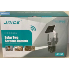Камера відеоспостереження JNice Wi-Fi JE-196 IP66 V-380 із сонячною панеллю