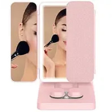 Потрійне дзеркало з мийними контактними Лінзами Tri color makeup mirror CX-8