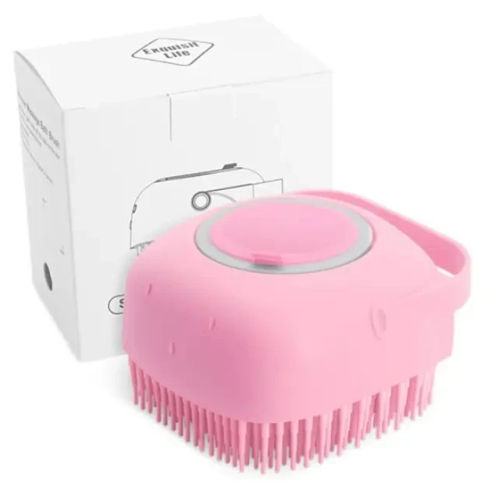 Силиконовая щетка-мочалка Silicone Massage Bath Brush