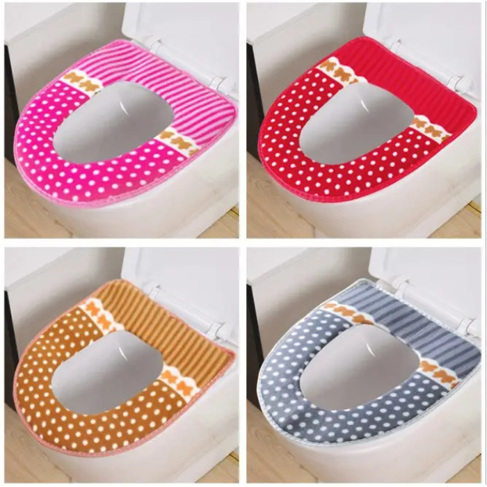 М'який чохол для унітаза кольоровий AND 02