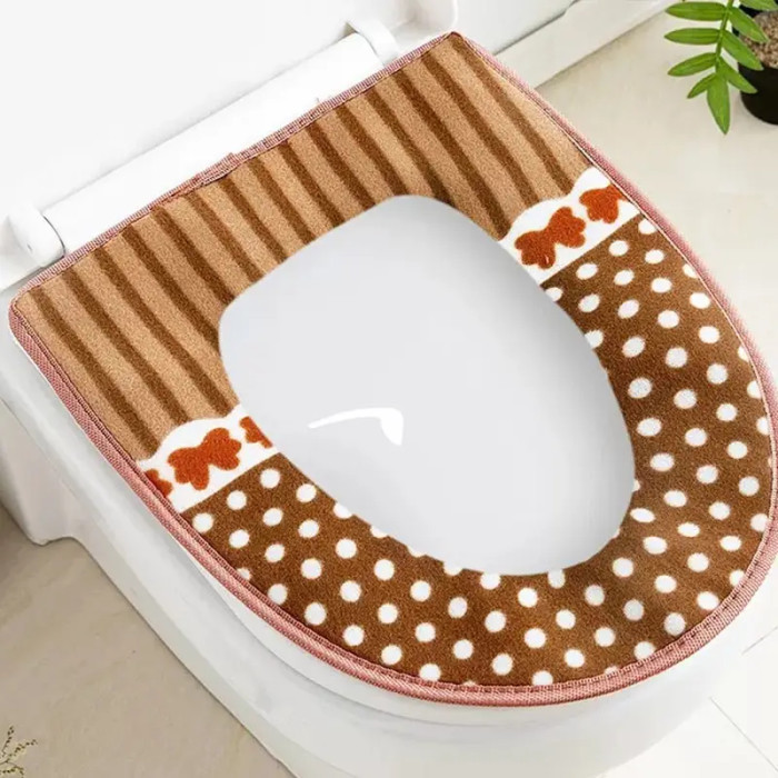 М'який чохол для унітаза кольоровий AND 02