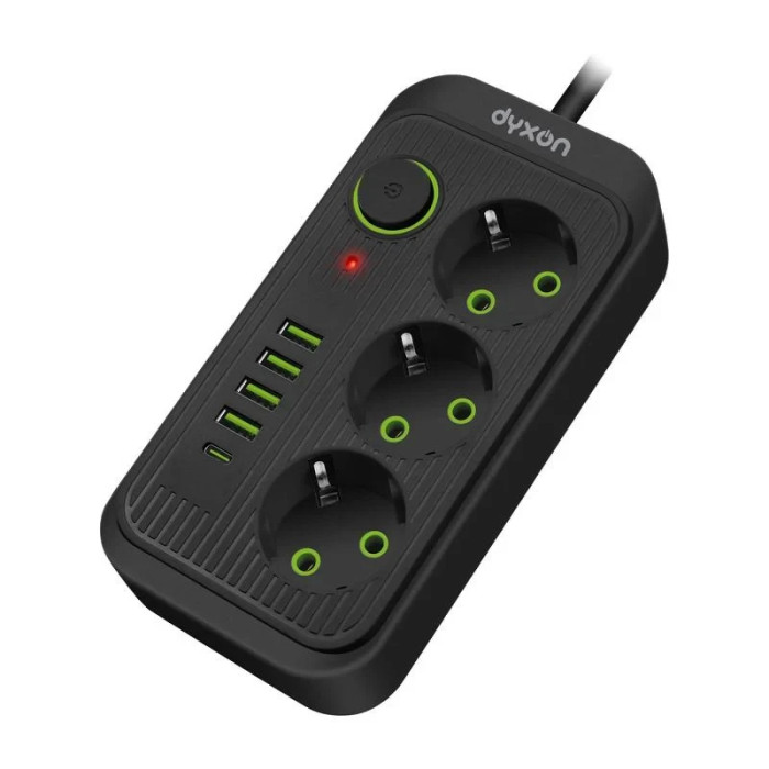 Трійник подовжувач з usb 3m-3 EXTENTION