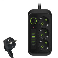 Трійник подовжувач з usb 3m-3 EXTENTION