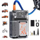 Аккумуляторный автомобильный компрессор с цифровым дисплеем, 15000 мАч (-893)