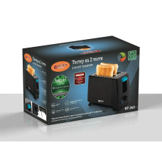 Тостер на 2 тосты 1000Вт 2 Slice Toaster BITEK BT-263