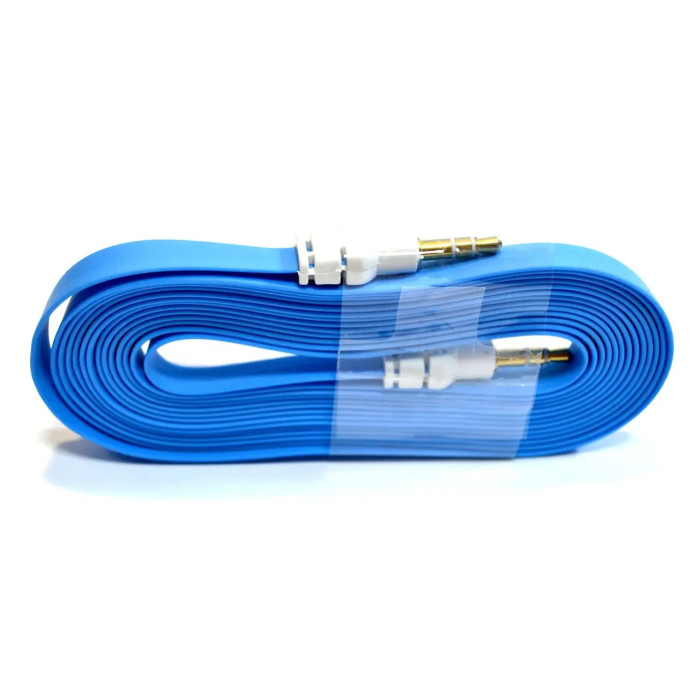 Кабель AUX 3.5 jack 1 м локшина