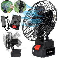 Вентилятор на аккумуляторе 48В Черный fan AND 0515