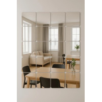 Дзеркальні елементи для декору 15/15CM КВАДРАТ AND 5368