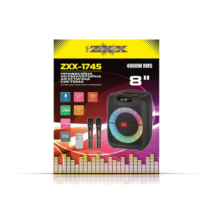 Акустична портативна колонка ZXX-1745