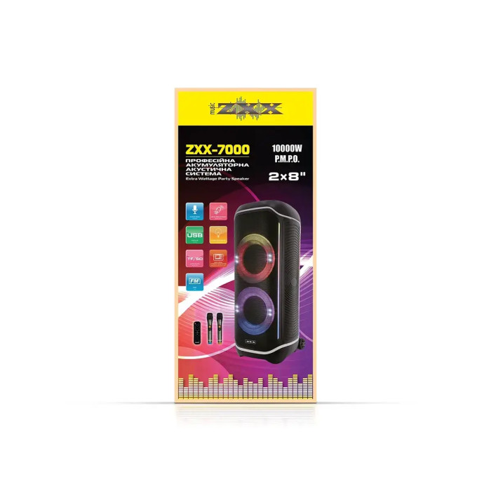 Акустична портативна колонка ZXX-7000
